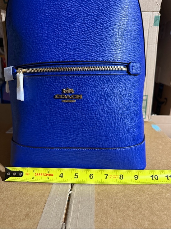 Coach Leather Kenley Backpack Color Sport Blue 10011174JAX Brand New main image 6